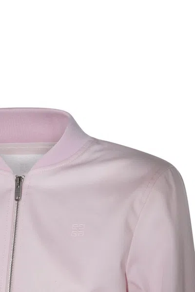 Givenchy Pink Cotton Bomber Jacket