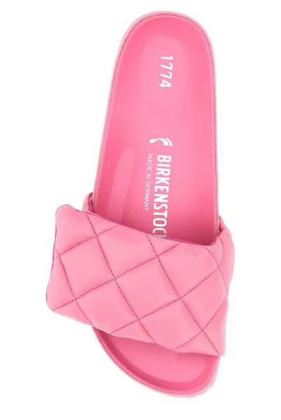 Birkenstock Quilted Open Toe Heel Sandals