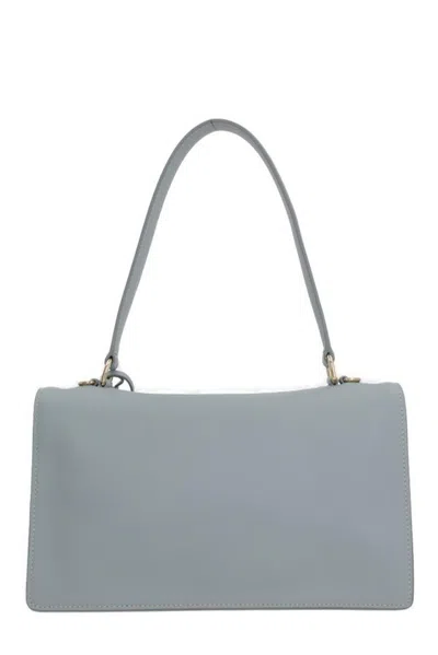 Prada Powder Blue Leather Handbag