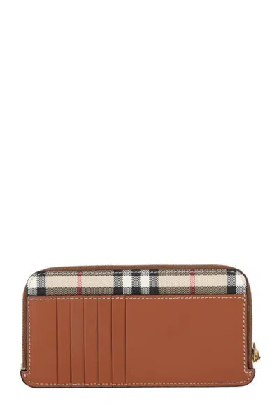 Burberry Printed Canvas Card Holder