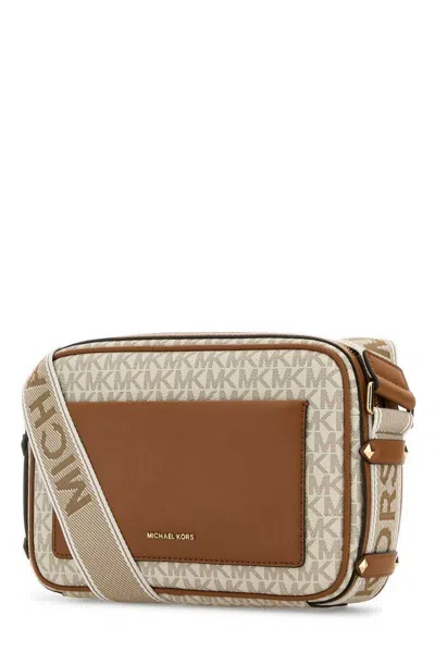 Michael Kors Printed Canvas Crossbody Bag