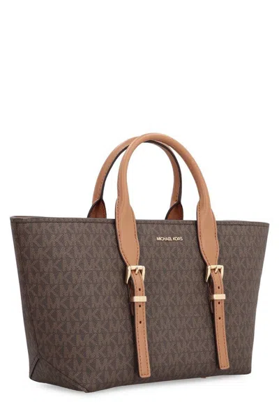 Michael Kors Printed Canvas Moore Shopping Bag