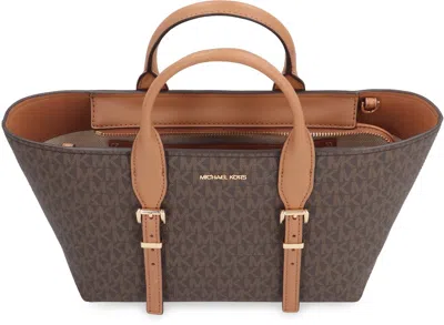Michael Kors Printed Canvas Moore Shopping Bag