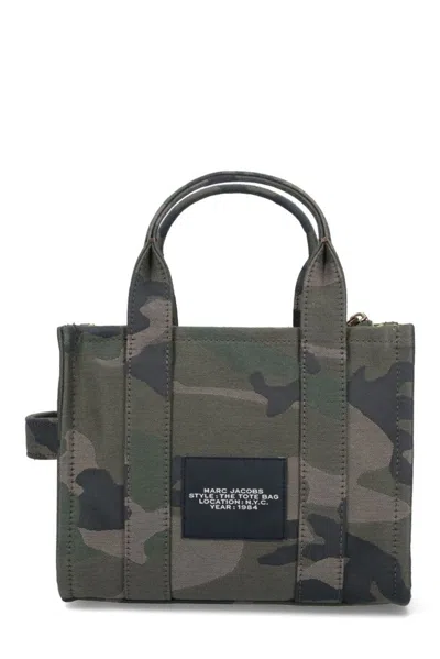 Marc Jacobs Printed Canvas Small The Tote Bag Handbag