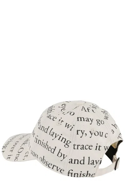 Jw Anderson Printed Cotton Baseball Cap