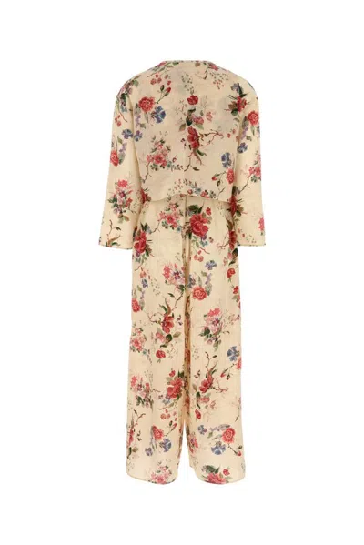Weekend Max Mara Printed Crepe Ragusa Jumpsuit