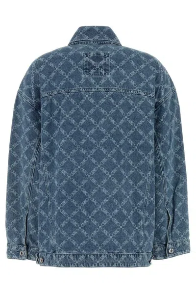 Michael Kors Printed Denim Jacket