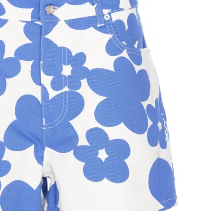 Marni Printed Denim Shorts