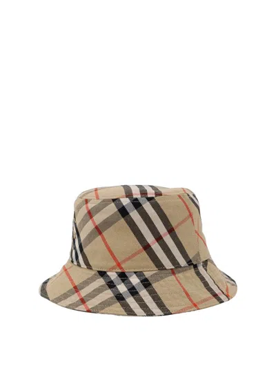 Burberry Printed Polyester Blend Bucket Hat
