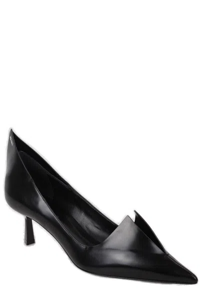 Prada Purple Leather Pumps