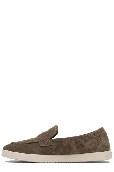 Tory Burch Brown Loafers With Logo Plaque On The Front And Slip-on Design In Brown
