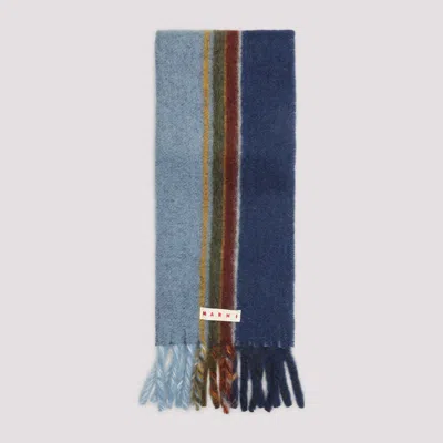 Marni Multicolor Mohair Blend Scarf In Multi