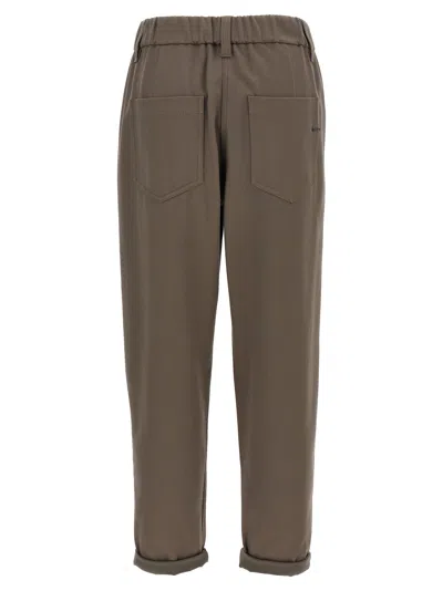 Brunello Cucinelli Women Fluid Linen Pull On