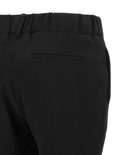 Brunello Cucinelli Silk Blend Pants Black