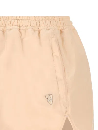 Burberry Skin Pink Nylon Blend Shorts In Pink
