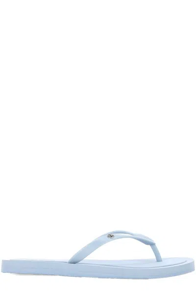 Tory Burch Slate Rubber Kira Thong Slippers