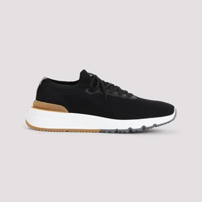 Brunello Cucinelli Cotton Low Top Sneakers