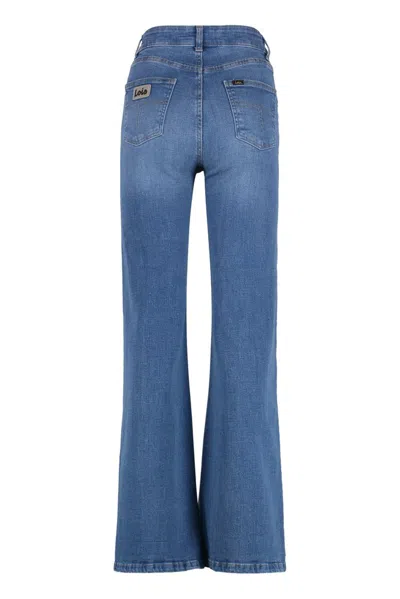 Lois Stretch Denim Palas Jeans In Blue
