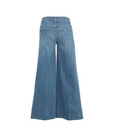 Mother The Undercover Flared Jeans In Blue