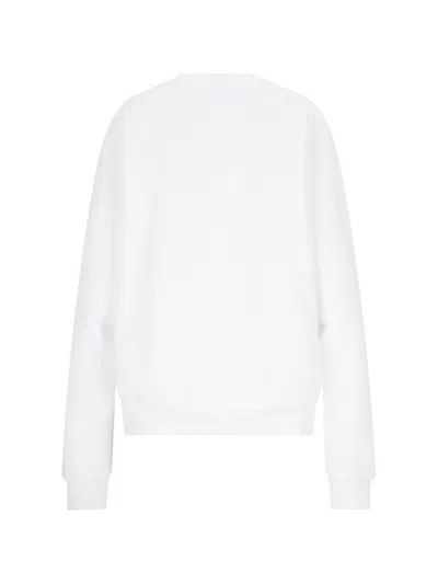 Vivienne Westwood Spray Orb-print Cotton Sweatshirt In White