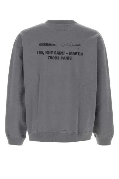 Yohji Yamamoto Crew Neck Graphic Print Sweater