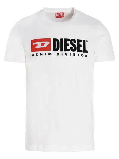 Diesel T-boxt-div Logo Printed T-shirt
