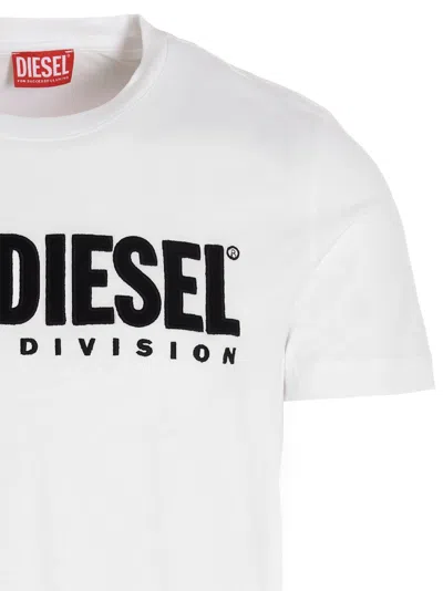 Diesel T-boxt-div Logo Printed T-shirt