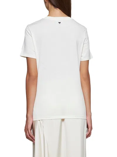 Weekend Max Mara Short-sleeved T-shirt In White
