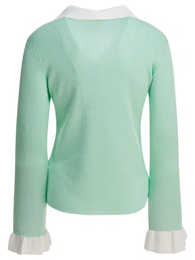 Self-portrait Tops Green