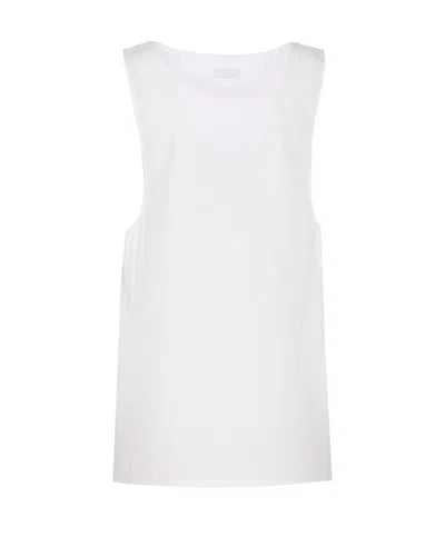 Saint Laurent Top In White