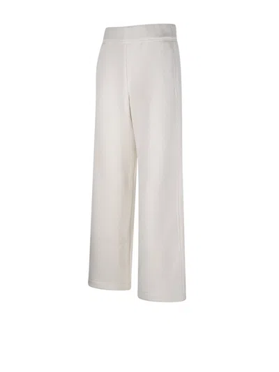 Max Mara Two-tone Cotton Blend Tay Wide-leg Pant