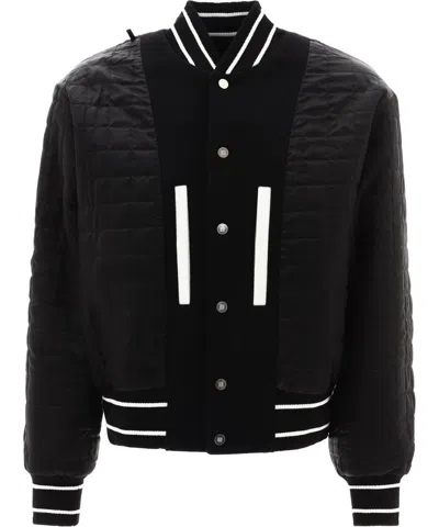 Givenchy Logo-embroidered Button-up Varsity Jacket