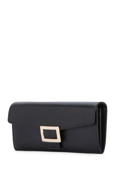 Roger Vivier Belle Vivier Small Wallet In Black