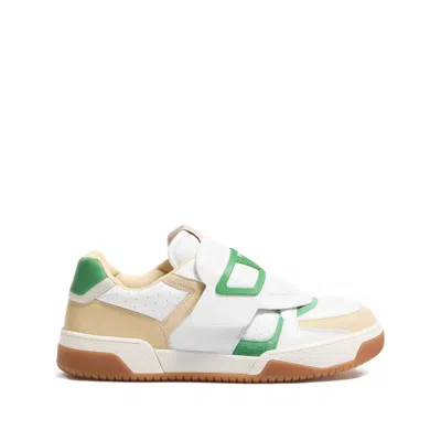 Valentino Garavani Vg Joie De Jouer Sneaker In Nappa Calfskin In White