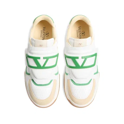 Valentino Garavani Vg Joie De Jouer Sneaker In Nappa Calfskin In White