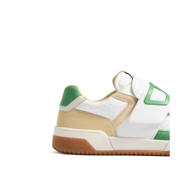 Valentino Garavani Vg Joie De Jouer Sneaker In Nappa Calfskin In White