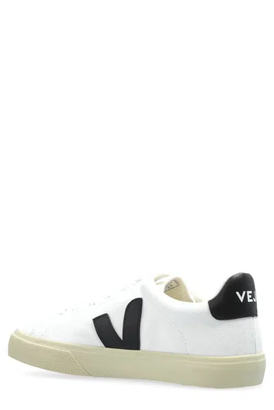 Veja Low-top Sneakers With Perforated Detailing And Rubber Sole