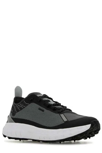 Norda White Canvas 001 Sneakers In Gray