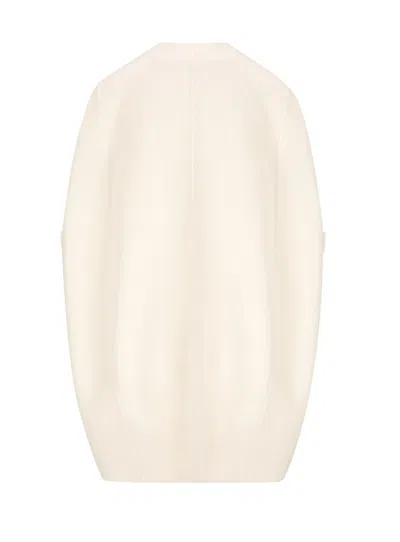 Max Mara Cashmere Coat With Long Sleeves And Structured Silhouette