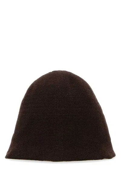 The Row White Linen Blend Jashi Bucket Hat
