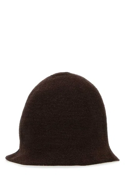 The Row White Linen Blend Jashi Bucket Hat