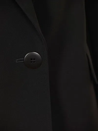 Mm Studio White Triacetate Blend Furetto Blazer