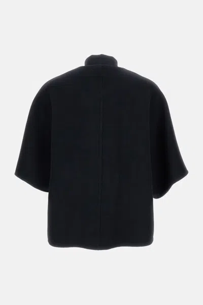 Max Mara Women Cashmere Cropped Sleeve Jacket In Black