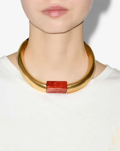 Isabel Marant Noly Chocker In Gold