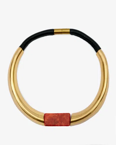 Isabel Marant Noly Chocker In Gold