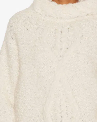 Isabel Marant Romane Irish Funnel-neck Alpaca Sweater