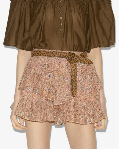 Isabel Marant Lecce Belts In Animalier Leather