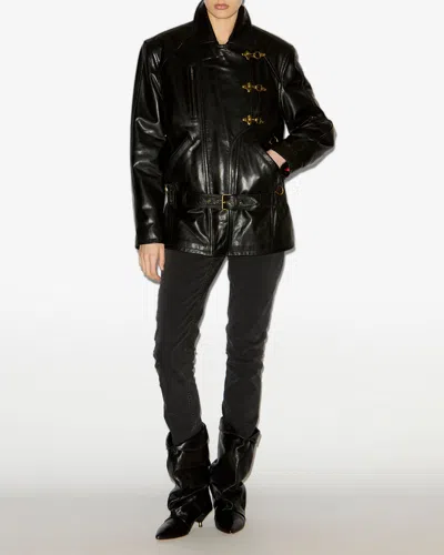 Isabel Marant Caitlyn Jacket In Black