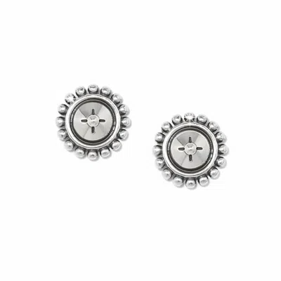 Brighton Mosaic Mojave Post Earrings In Silver