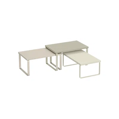 Breebe Set Of 3 Kitchen Counter Shelves In Gray
